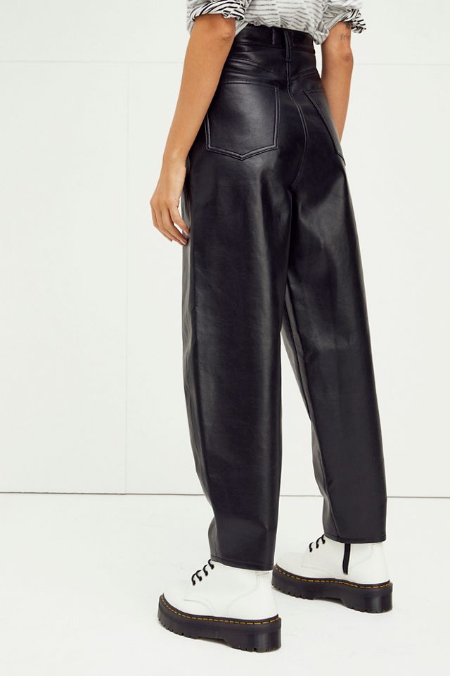 AGOLDE Recycled Leather Balloon Pants #1