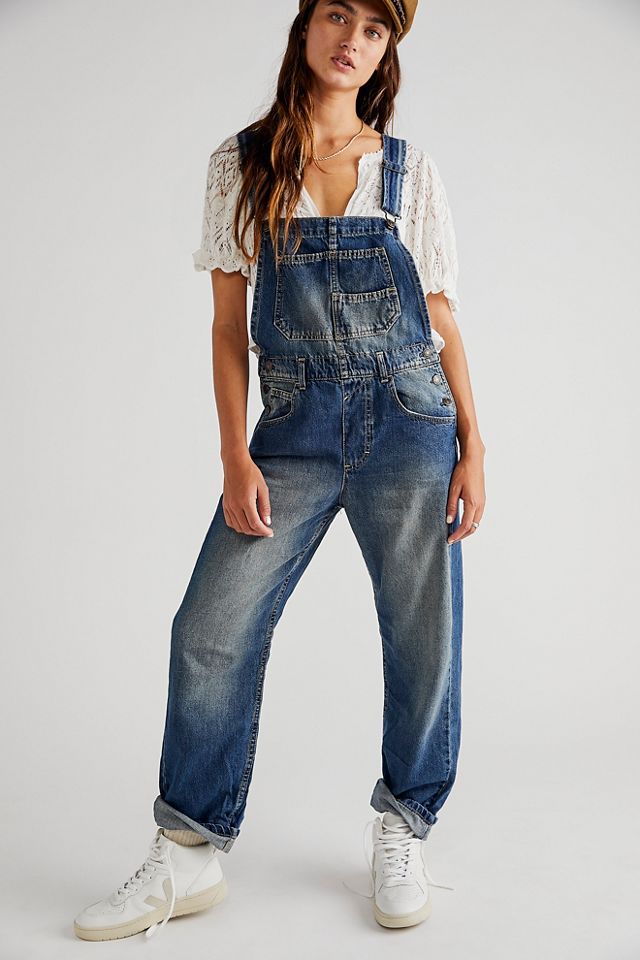Ziggy Denim Overalls Free People