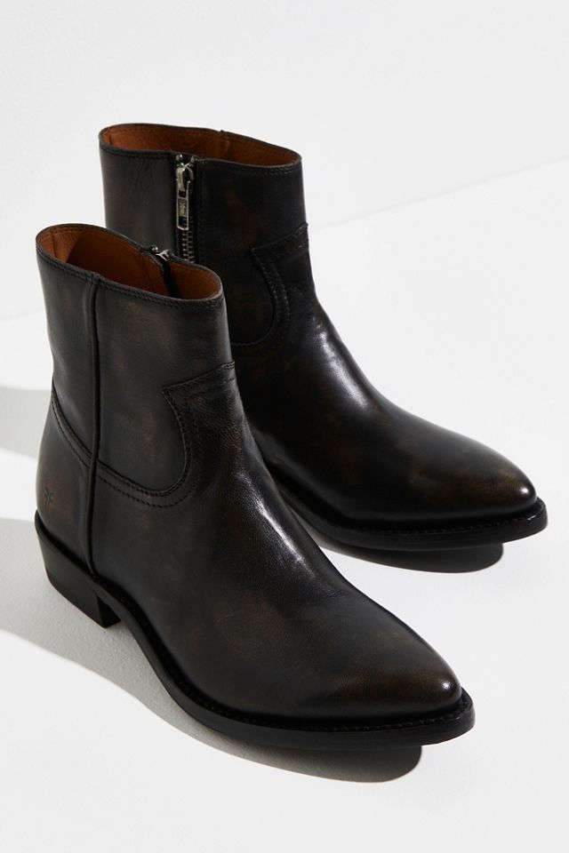 Frye store zip bootie