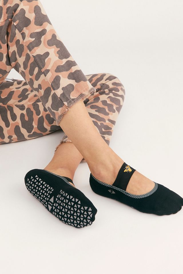 Honey Bee Lola Grip Socks Free People