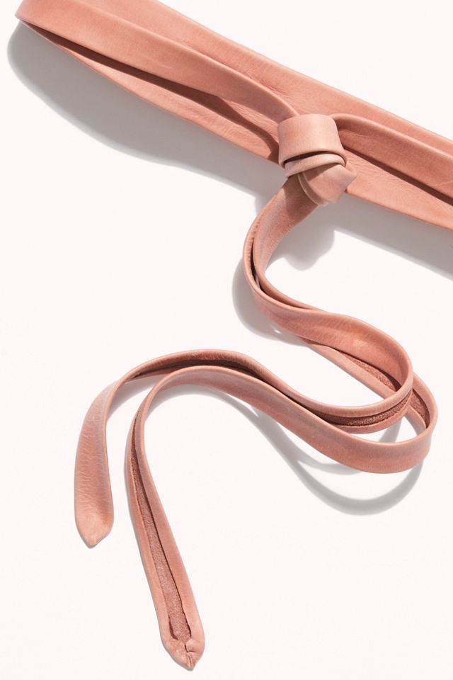 Leather Midi Obi Belt #2