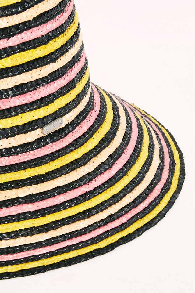 Fiesta Stripe Straw Hat #1