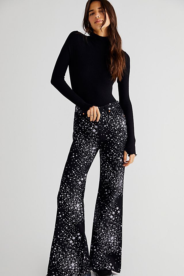 Wanderer High Rise Flare Jeans | Free People UK