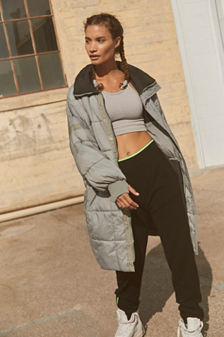 black faux mink jacket