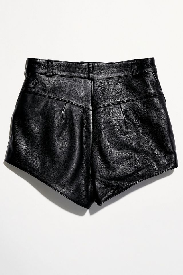 Leather Stardust Shorts #1