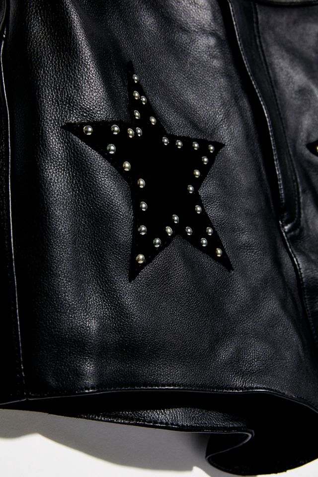 Leather Stardust Shorts #2