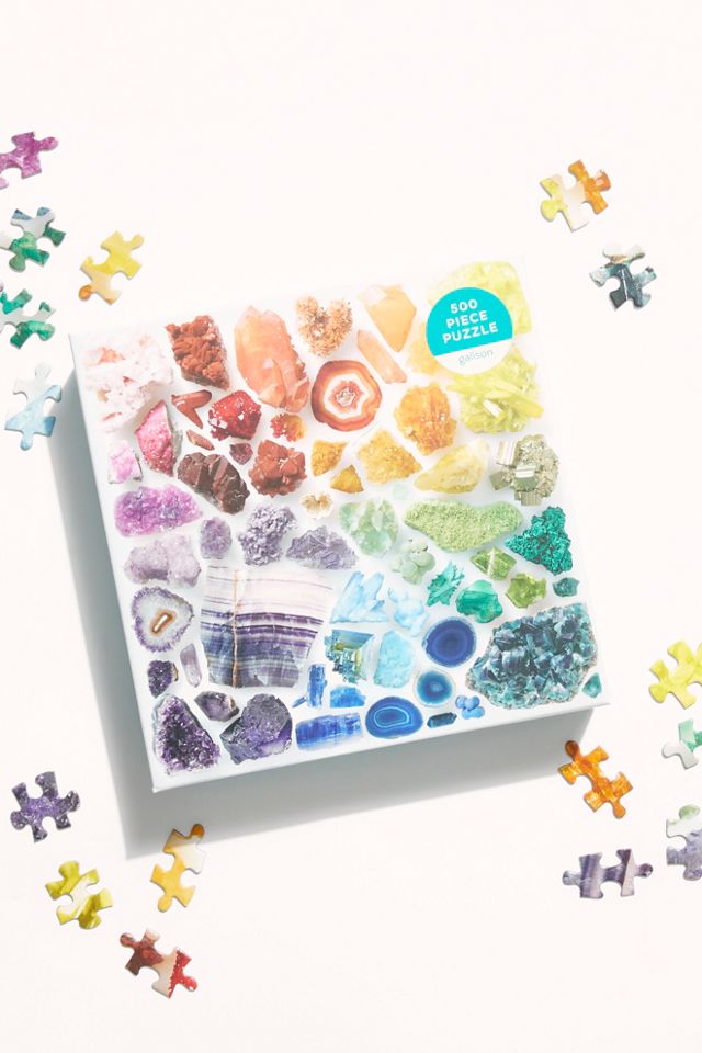 Rainbow Crystals 500 Piece Puzzle