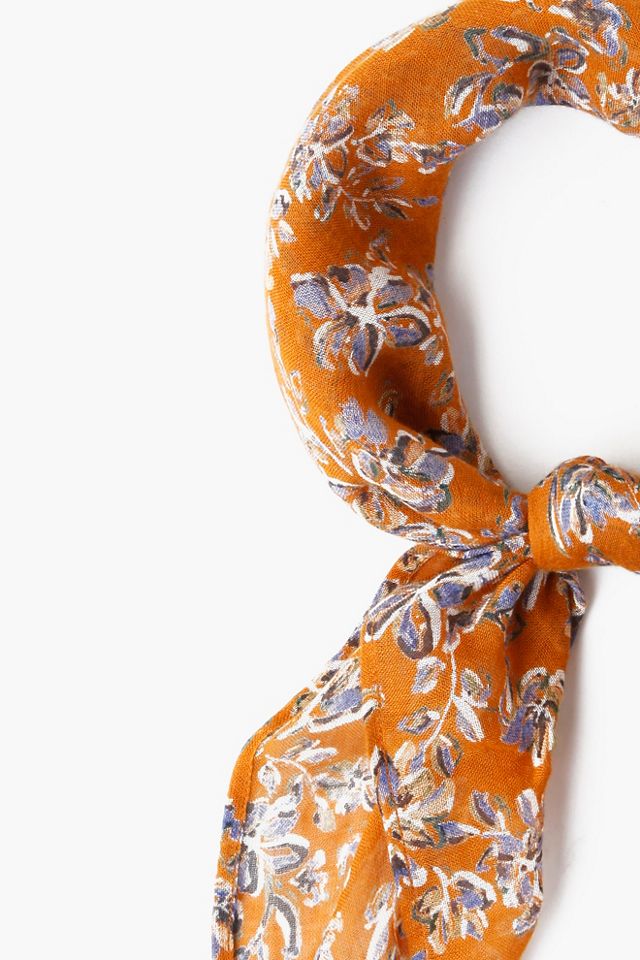 Painterly Floral Bandana #1