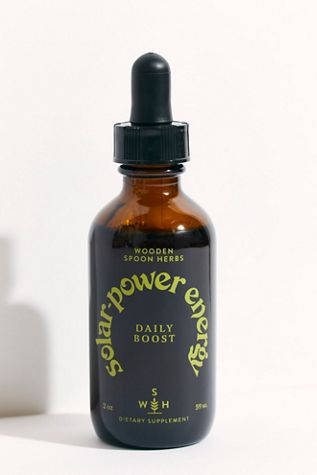 Wooden Spoon Herbs Solar Power Energy