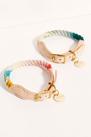 Collier en corde de coton pour chat et chien Found My Animal