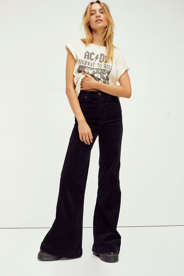 Rolla's Women's Corduroy Flare Jeans