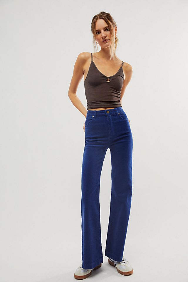 Rolla's East Coast Cord Flare Jeans | Free People UK