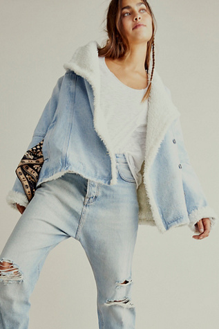 free people denim jacket