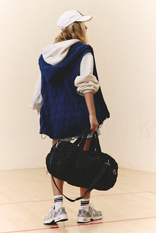 Dream Big Quilted Waistcoat Jacket by FP Movement at Free People in Purple, Size: S