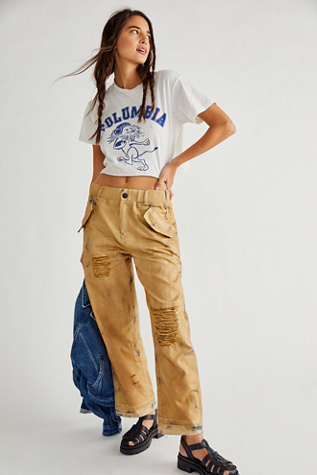 distressed pants