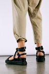 labos strappy wedge sandals
