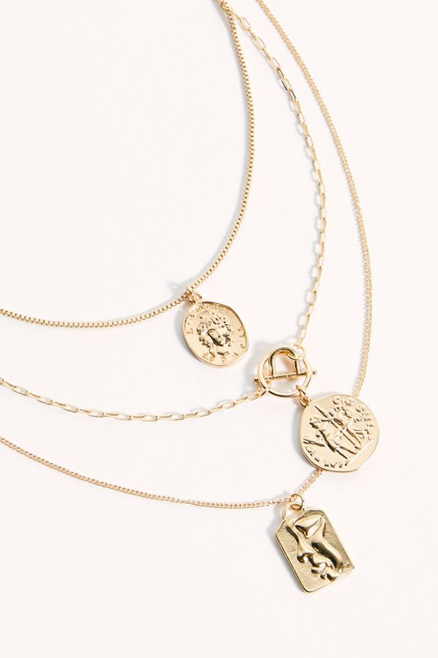 Amber Sceats Coin Necklace #2