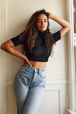 Haut court en tricot Carly | Free People FR