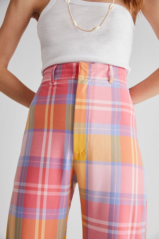 Free People - Plaid season. Shop the Plaid Jules Pants now.