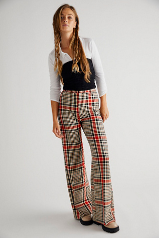 Express High Waisted Button Front Trouser Pant