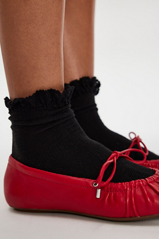 Beloved Waffle Knit Ankle Socks