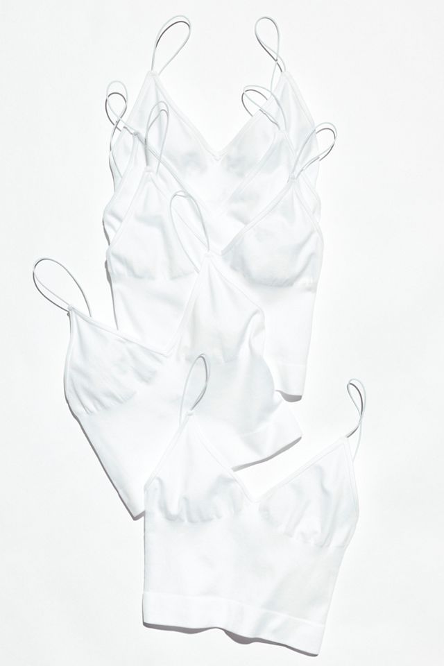 Ribbed V-neck Brami 5-Pack