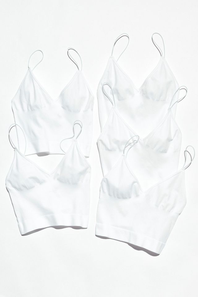 Ribbed V-neck Brami 5-Pack #1