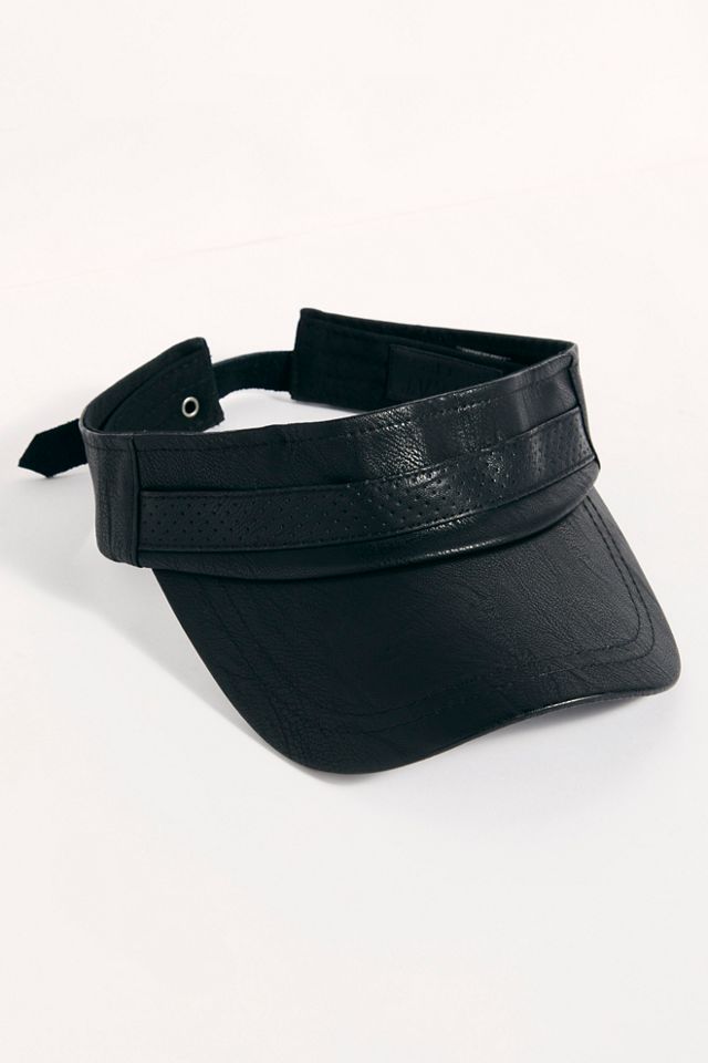 Leather Tennis Visor Free People UK