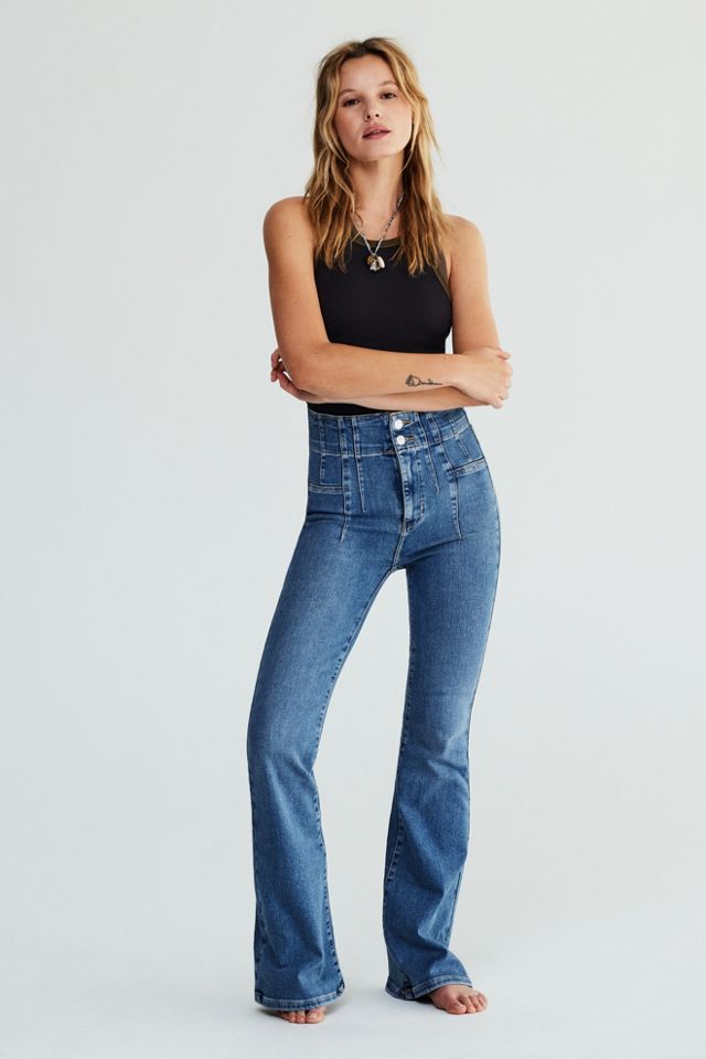 Jaded London Flare Jeans ( Size 28 ) – Thebodyofthrift