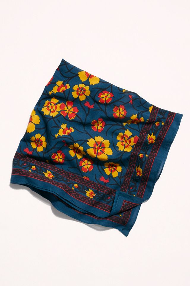 Oleander Print Bandana #2