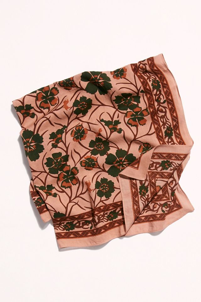 Oleander Print Bandana #3