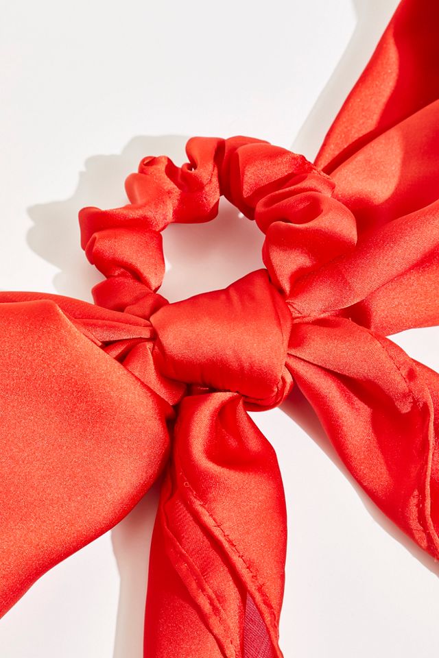 Oversize Bow Pony Scarf #1