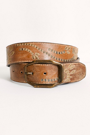 ? NWT NEW WITH TAGS BED|STU BED STU FREE PEOPLE LEATHER STUDDED DISTRESSED BELT Bed Stu | Accessories | Bedstu Nwt Leather Belt Size M  main image 2