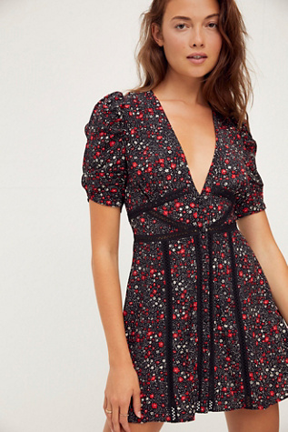Piece Of Your Heart Mini Dress | Free People