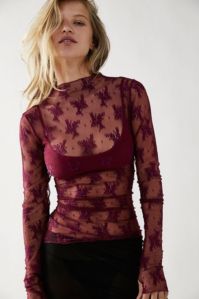 Lady Lux Layering Top Evening Creme