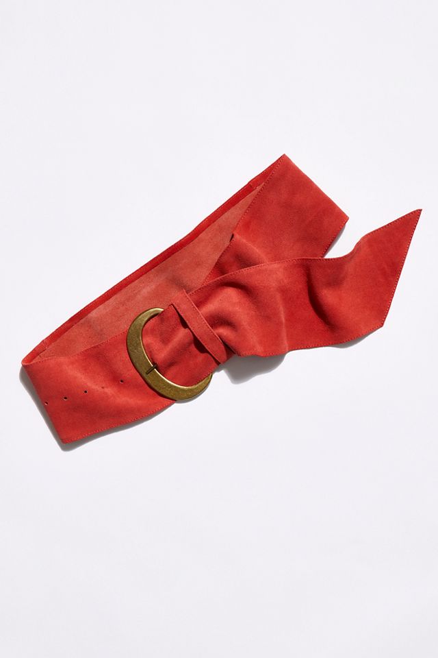 Ceinture longue en daim Ella #1