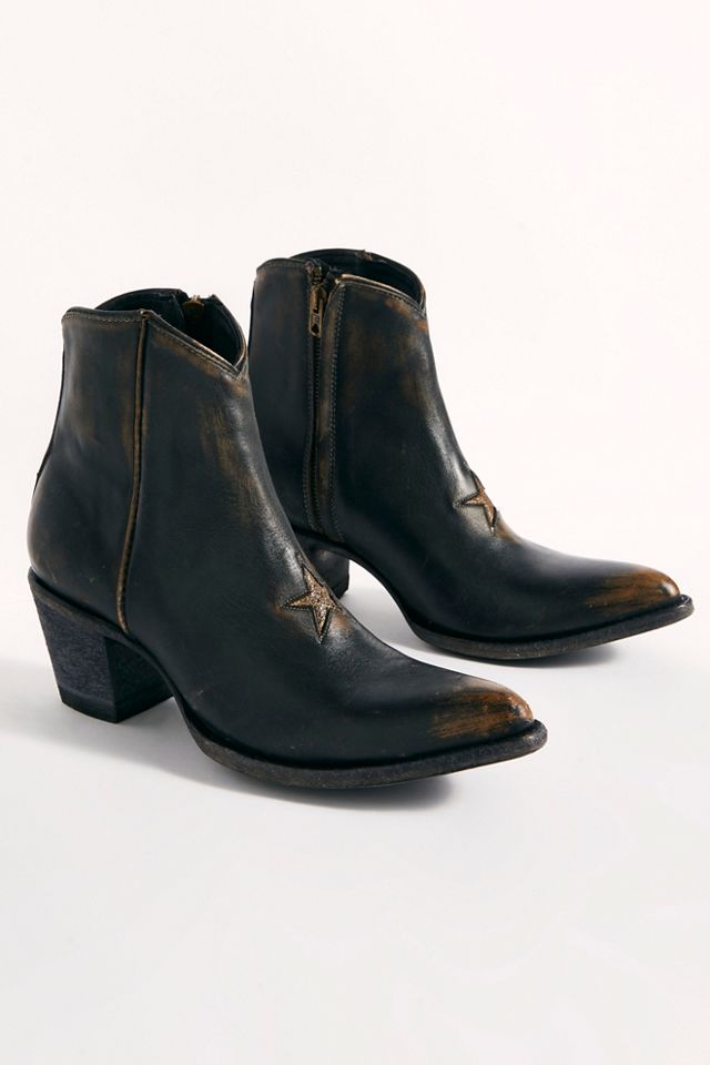 Free people hot sale black booties