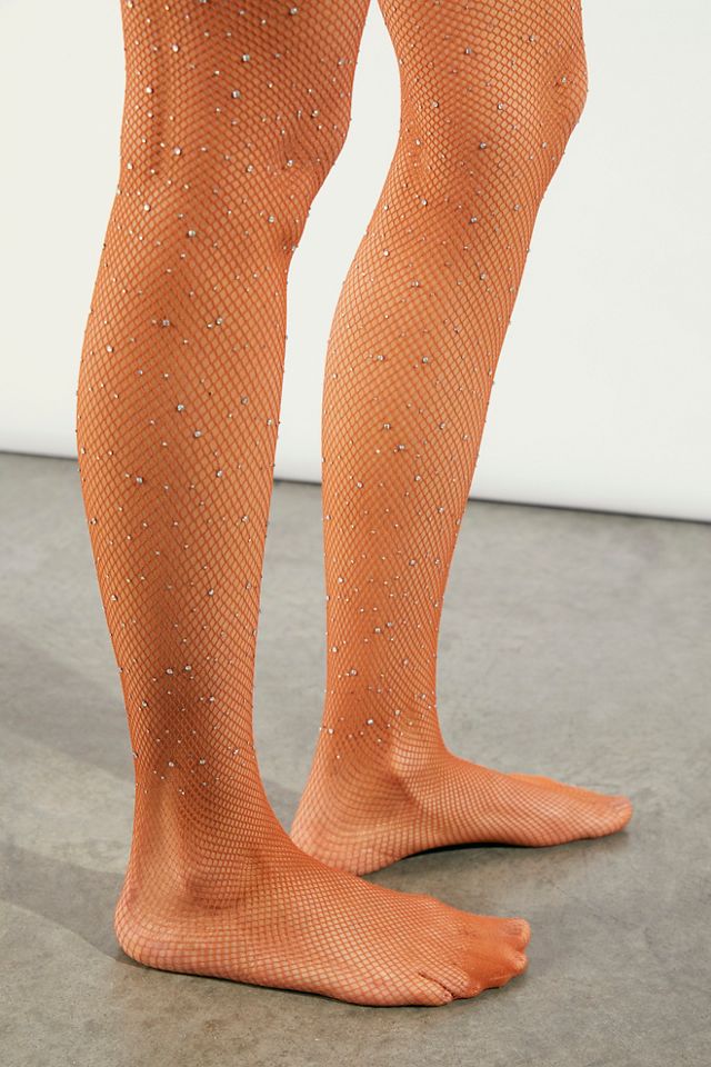 Paparazzi Sparkle Fishnet Tights #1