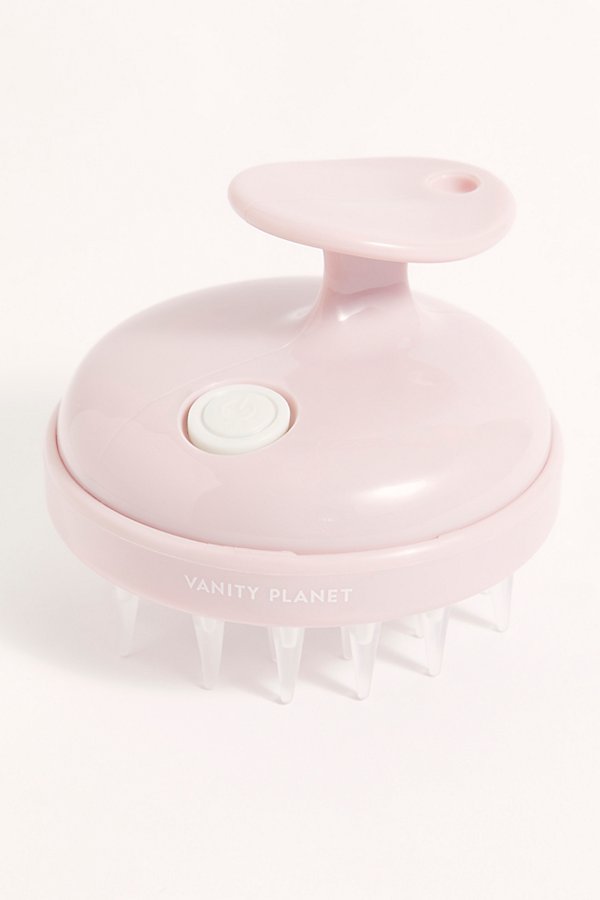 Free People Groove Scalp Massager 2 In Blush Pink