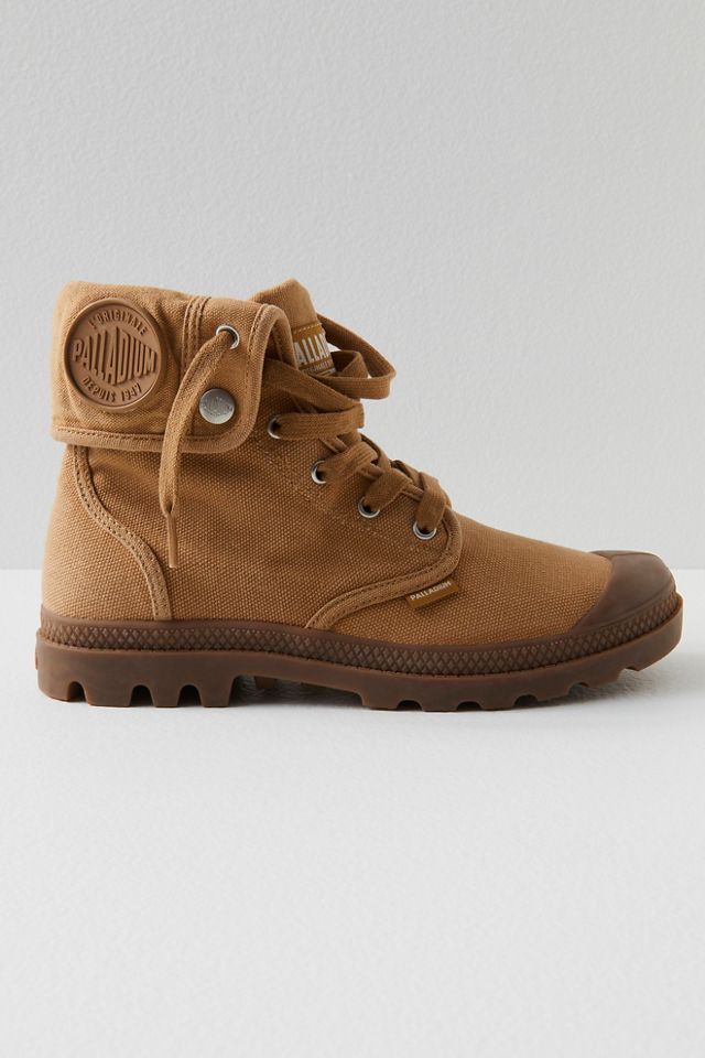 Palladium Women's Pallabrouse Baggy Chukka Boot - Nubuck Casual Ankle Boot With Side Zip