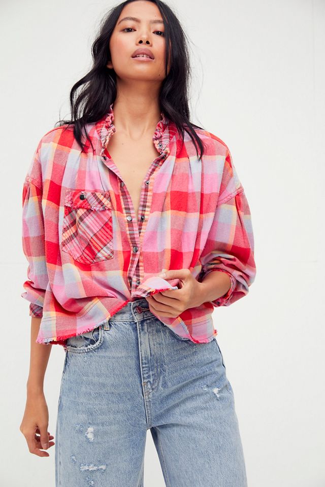 Emily Plaid Top | Free People