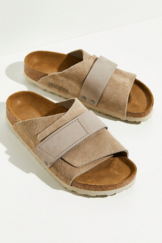 Birkenstock Kyoto Sandals at Free People in Tan, Size: EU 38