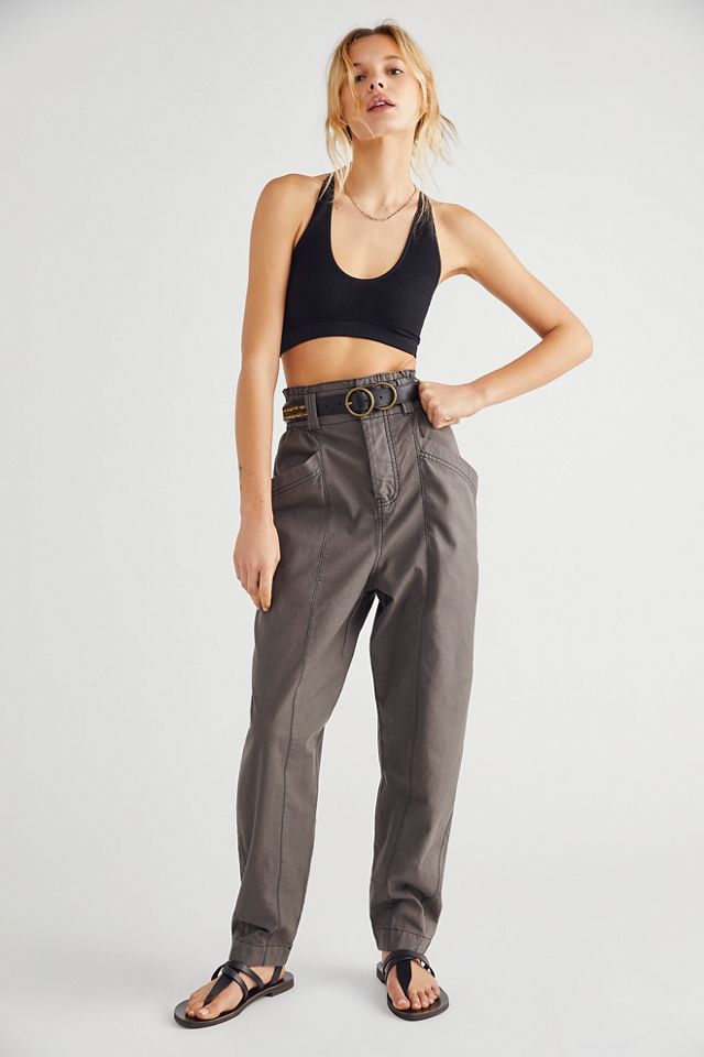 Cinched Waist Trousers