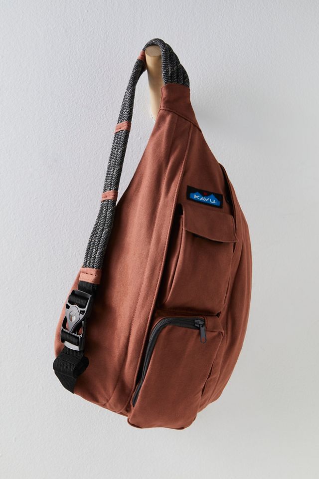 Kavu leather sling store bag