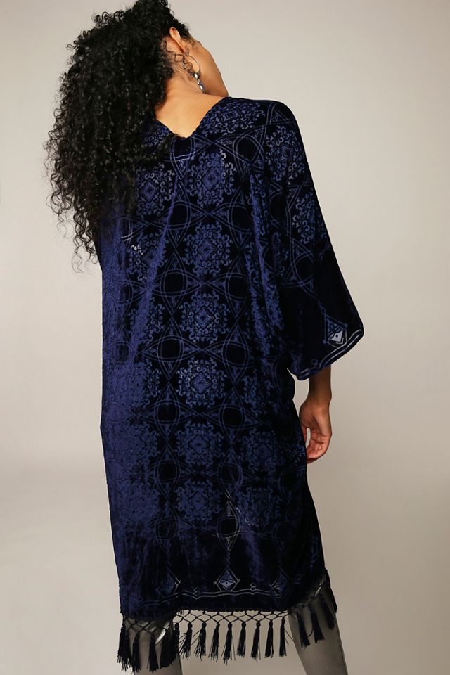 Kaleidoscope Velvet Kimono #1