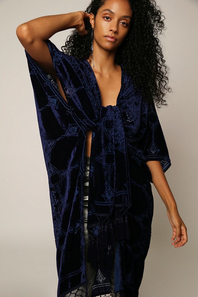 Kaleidoscope Velvet Kimono #2