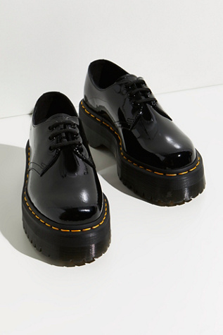 Dr Martens - 1461 Patent Leather Platform Oxford Shoes SKU number