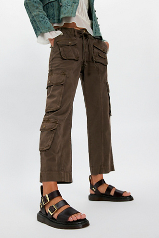 Dr. Martens Gryphon Sandals at Free People in Brown, Size: US 8