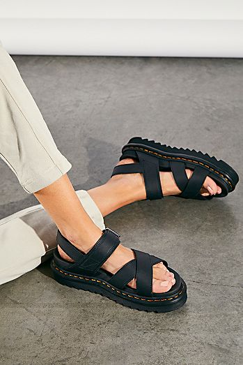 Dr. Martens Gryphon Quad Platform Sandals | Free People Dr. Martens Gryphon Quad Platform Sandals | Free People
