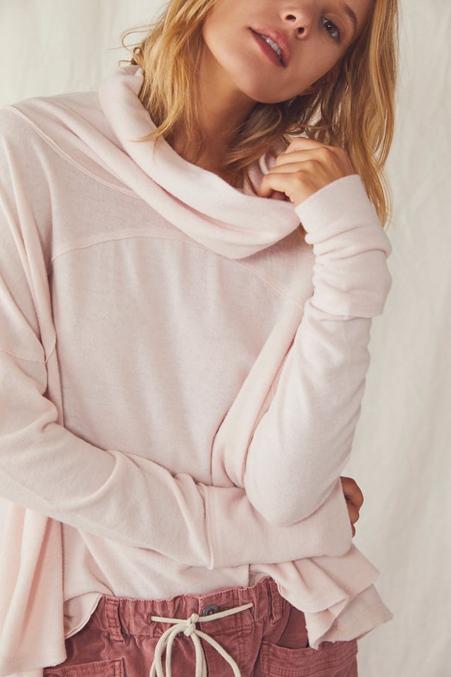 Free people cozy 2024 time funnel pullover